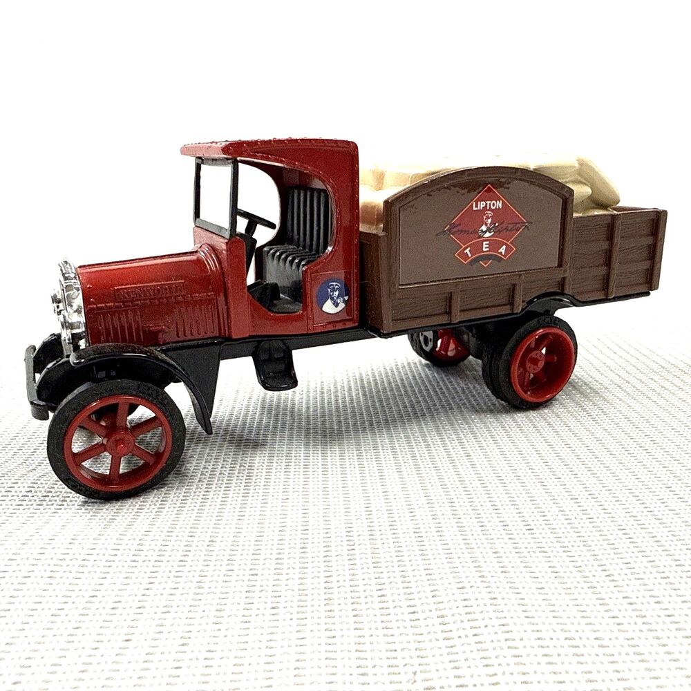 Rare - Vintage Lipton Tea Ertl Die-Cast 1925 Kenworth Truck Coin Bank